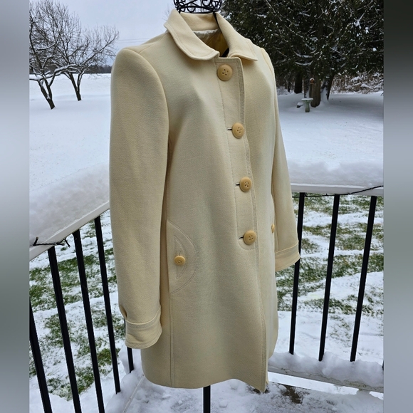 J.Crew jacket, size 12, EUC, cream/ off-white - Picture 4 of 10